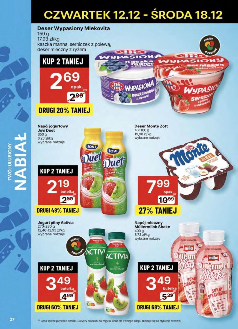 Gazetka promocyjna Delikatesy Centrum str. 27