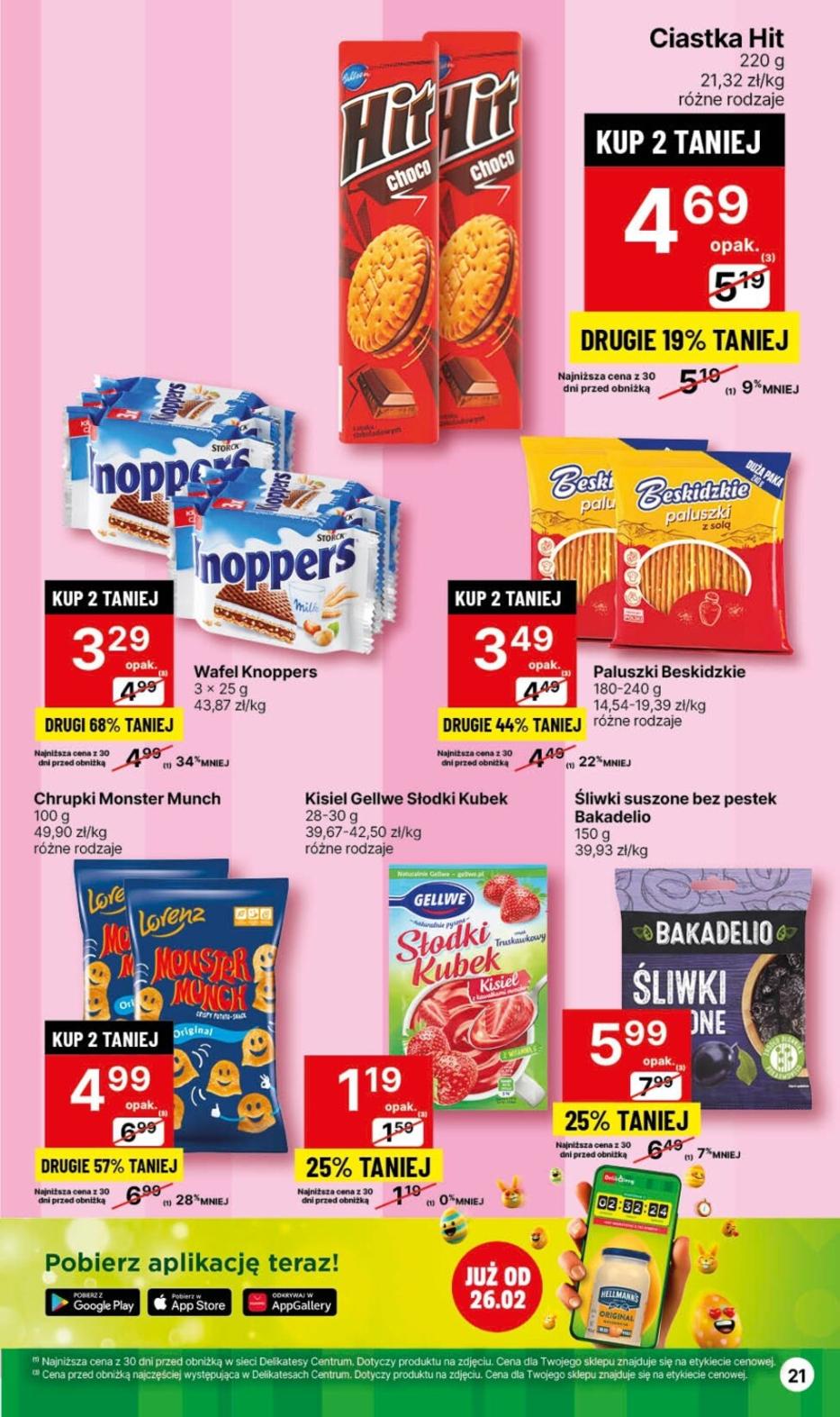 Gazetka promocyjna Delikatesy Centrum str. 21