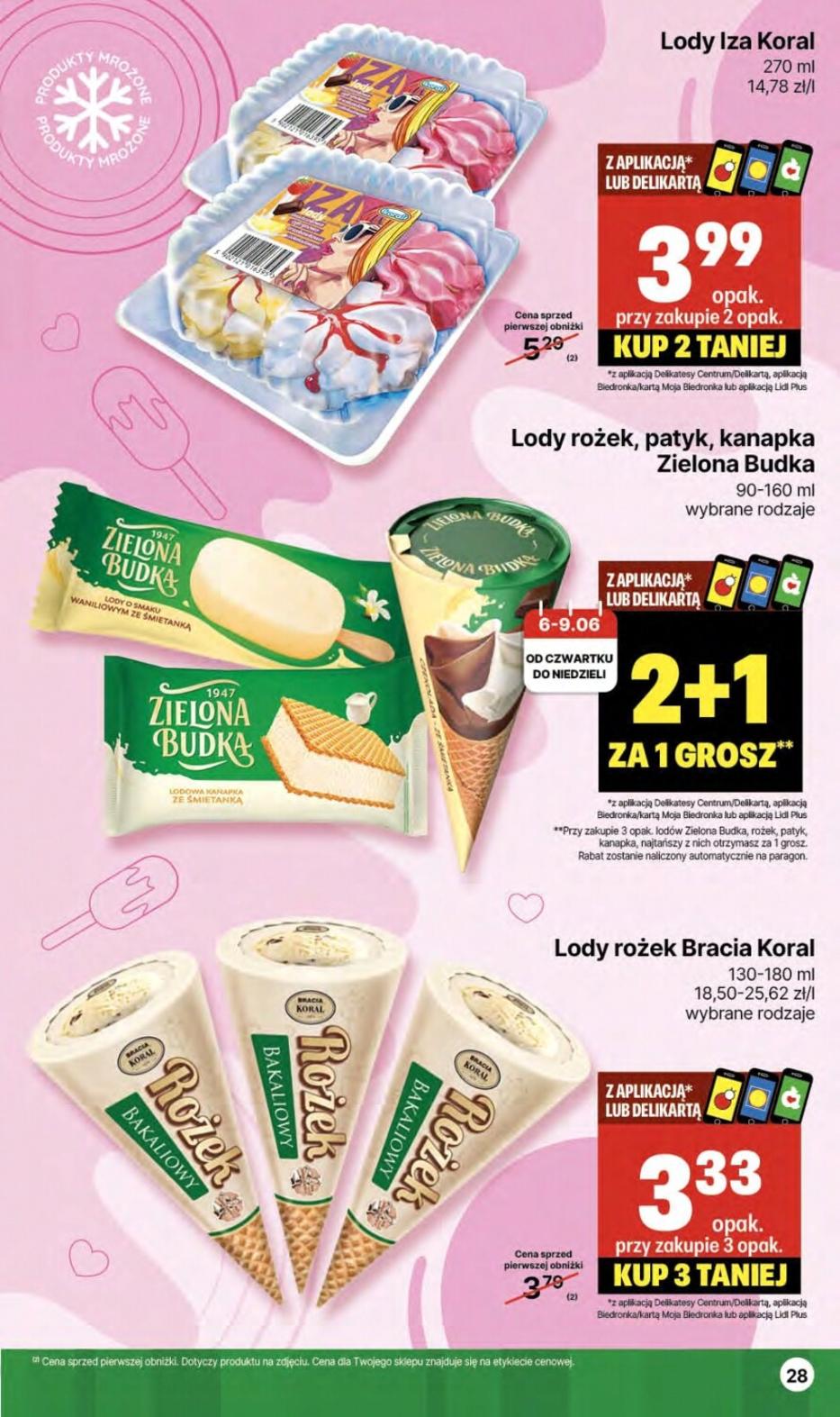 Gazetka promocyjna Delikatesy Centrum str. 28