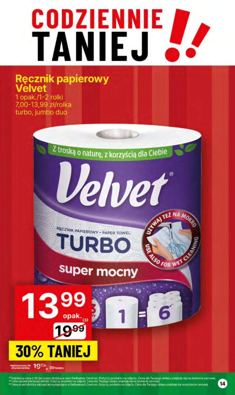 Gazetka promocyjna Delikatesy Centrum str. 14