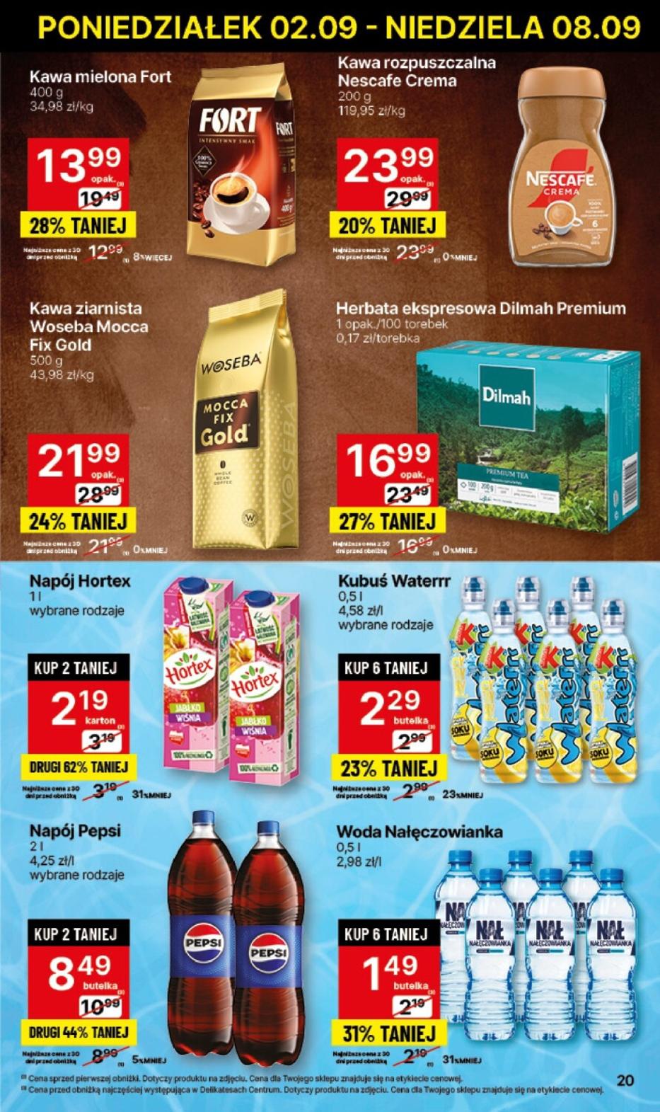 Gazetka promocyjna Delikatesy Centrum str. 20