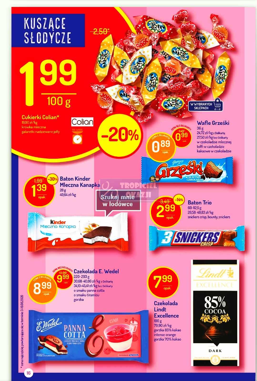 Gazetka promocyjna Delikatesy Centrum str. 16