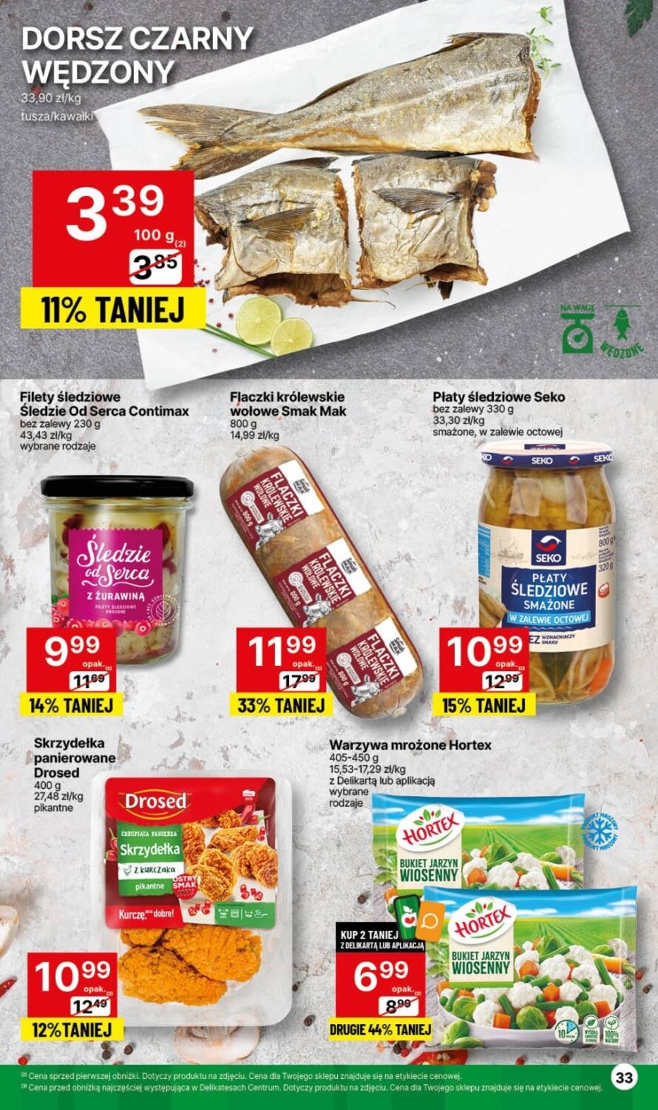 Gazetka promocyjna Delikatesy Centrum str. 33