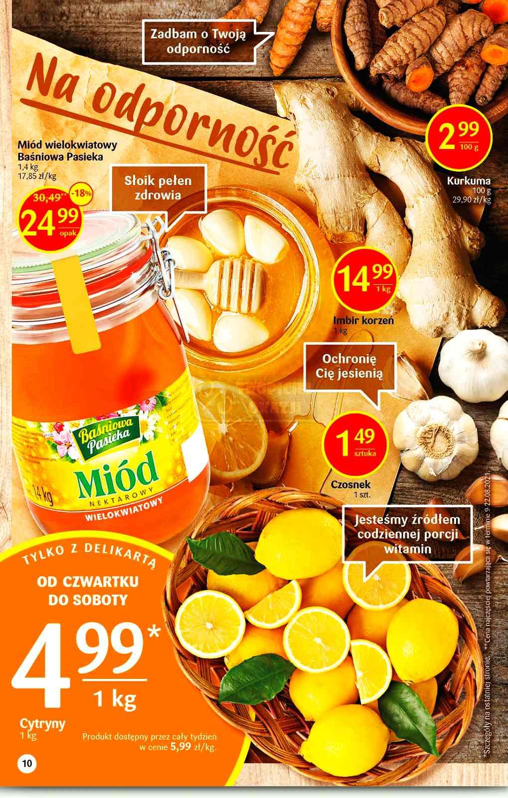 Gazetka promocyjna Delikatesy Centrum str. 10