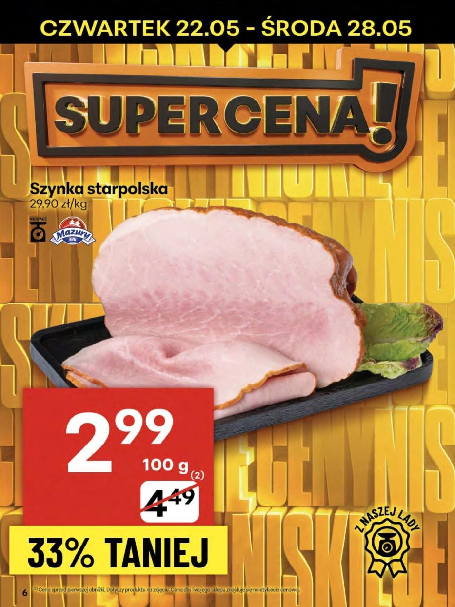 Gazetka promocyjna Delikatesy Centrum str. 6