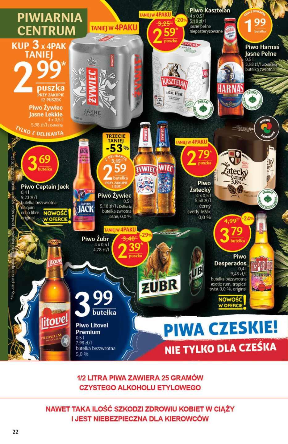 Gazetka promocyjna Delikatesy Centrum str. 22