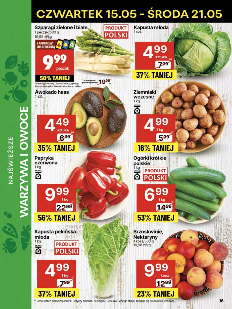 Gazetka promocyjna Delikatesy Centrum str. 16