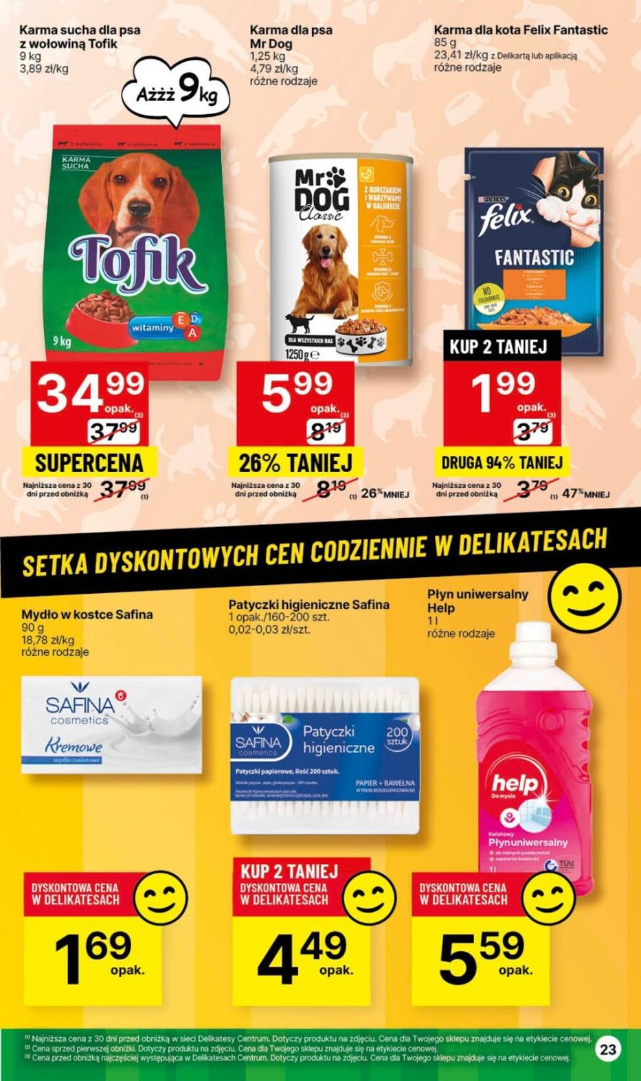 Gazetka promocyjna Delikatesy Centrum str. 23