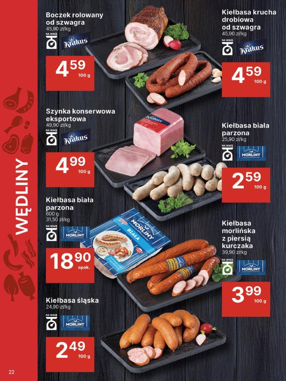 Gazetka promocyjna Delikatesy Centrum str. 22