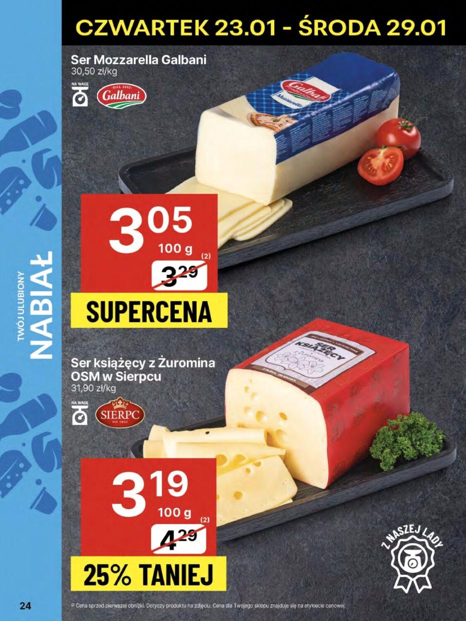 Gazetka promocyjna Delikatesy Centrum str. 24