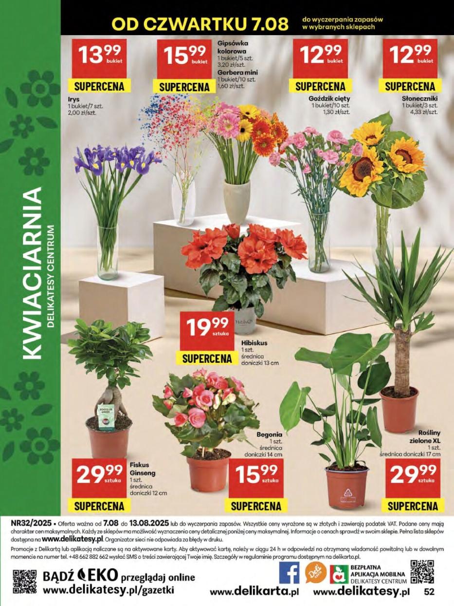 Gazetka promocyjna Delikatesy Centrum str. 52