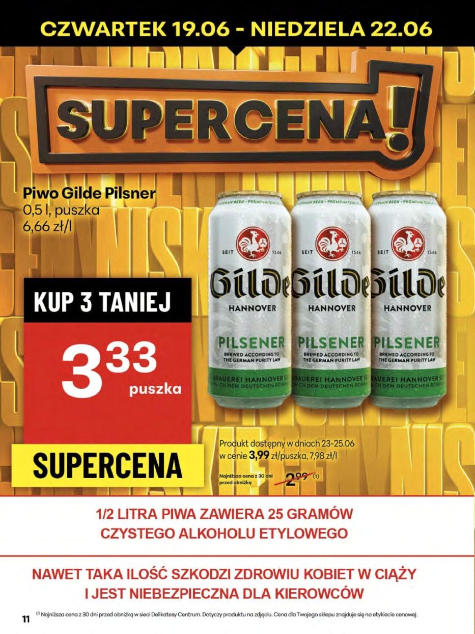 Gazetka promocyjna Delikatesy Centrum str. 11
