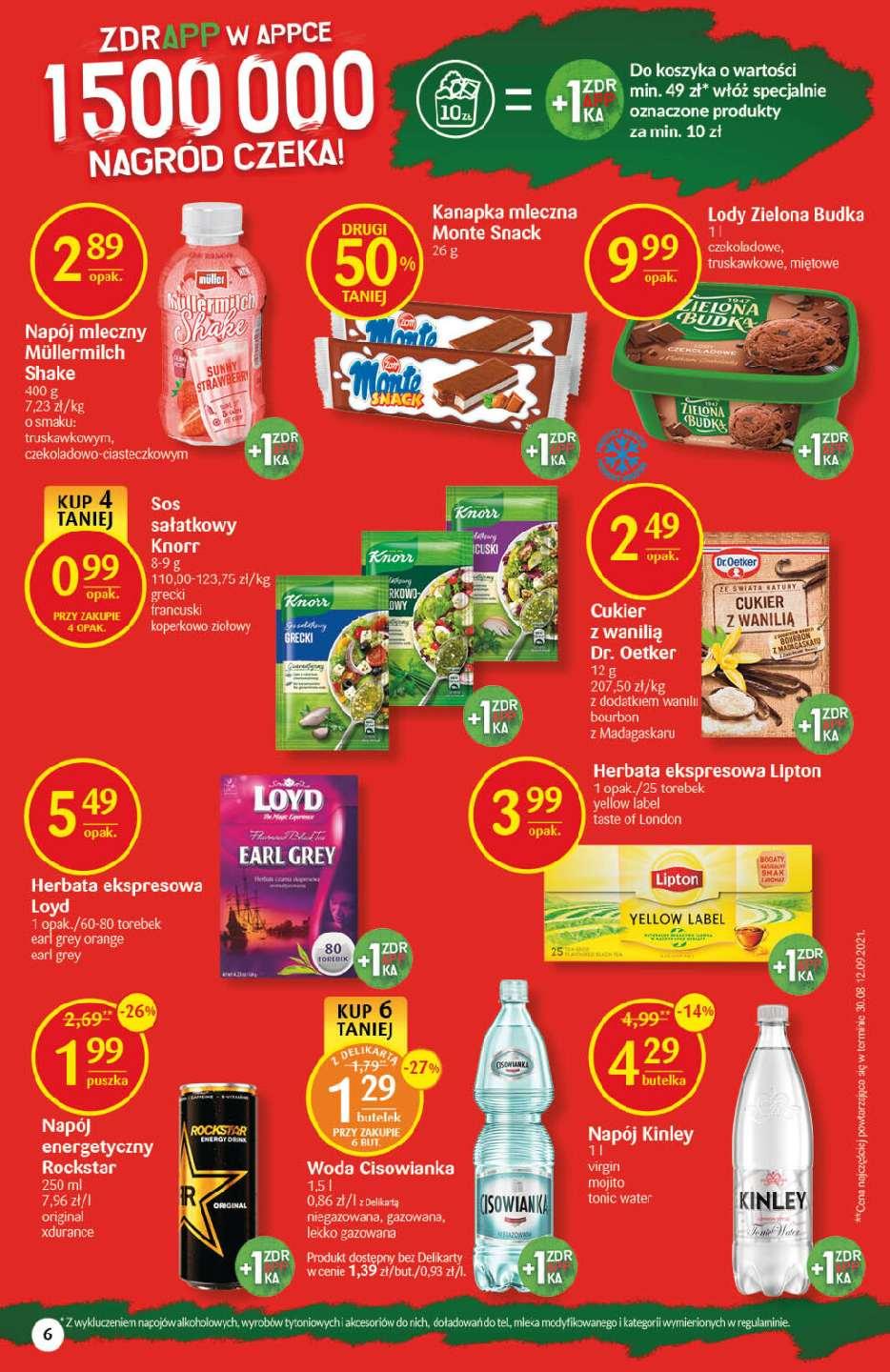 Gazetka promocyjna Delikatesy Centrum str. 6