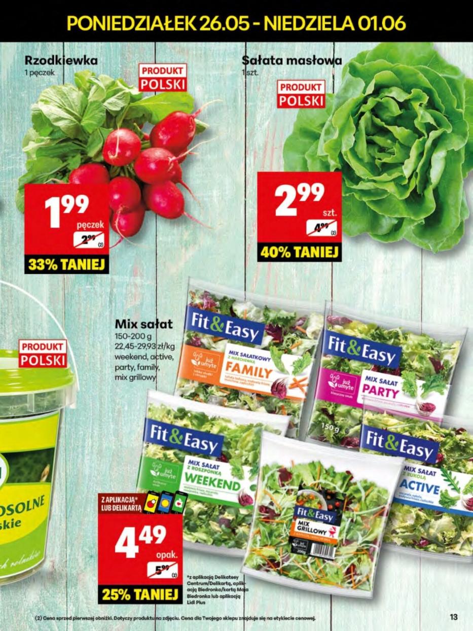 Gazetka promocyjna Delikatesy Centrum str. 13