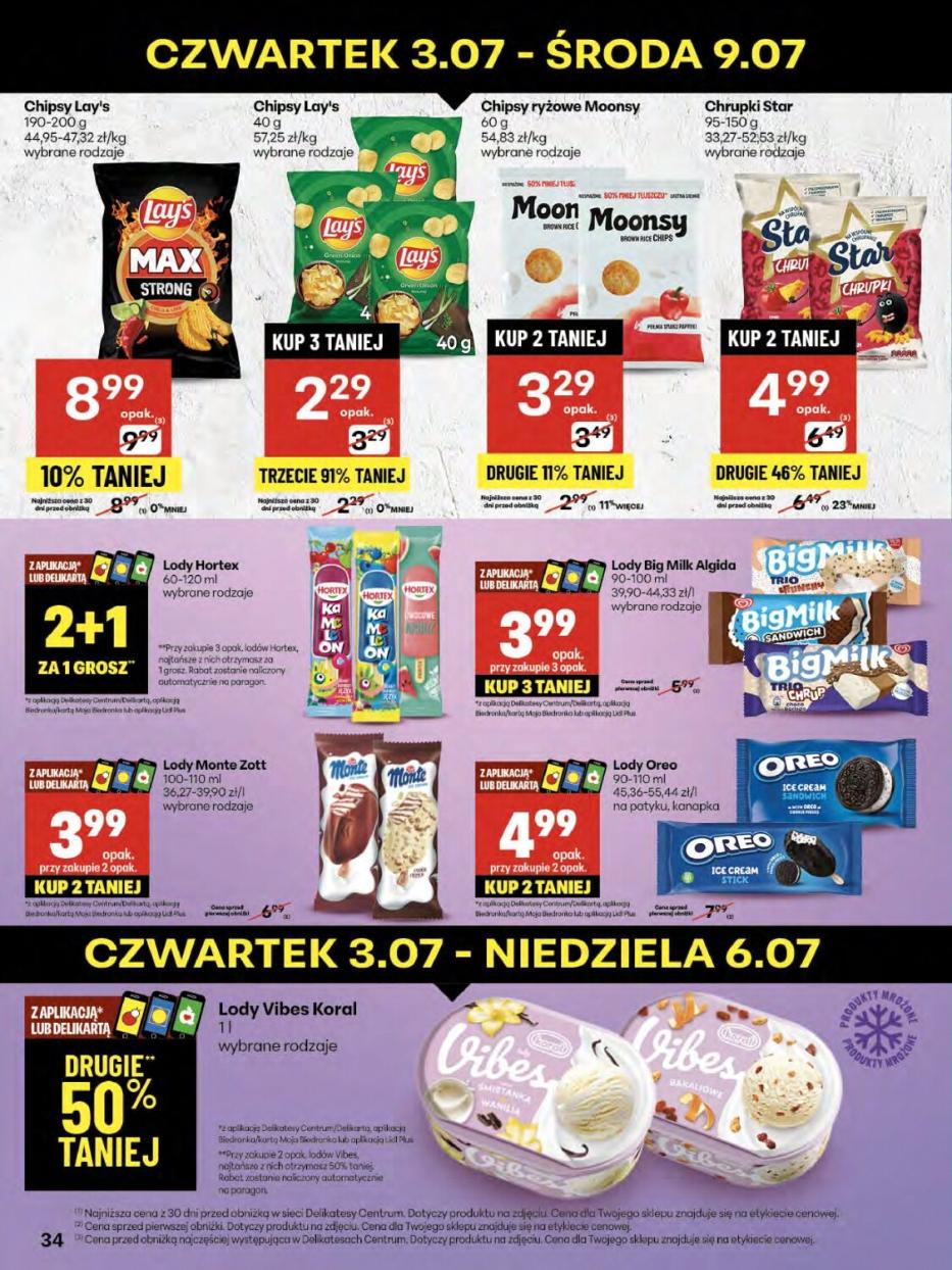 Gazetka promocyjna Delikatesy Centrum str. 34
