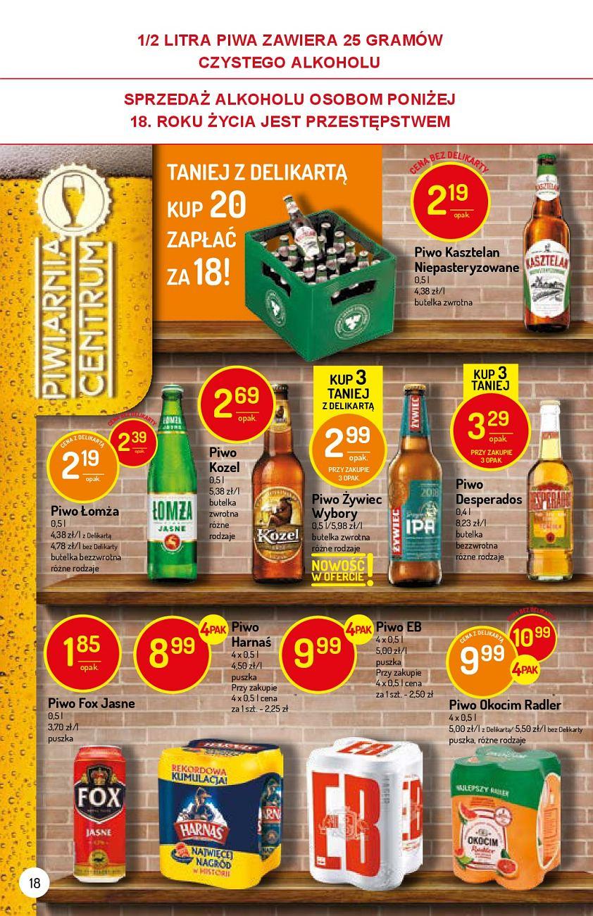 Gazetka promocyjna Delikatesy Centrum str. 18