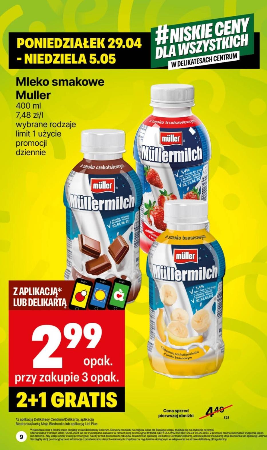 Gazetka promocyjna Delikatesy Centrum str. 9