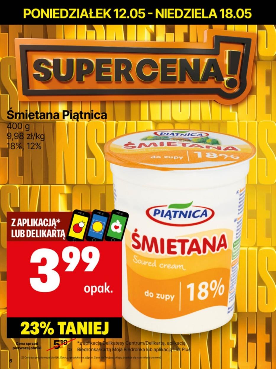 Gazetka promocyjna Delikatesy Centrum str. 6
