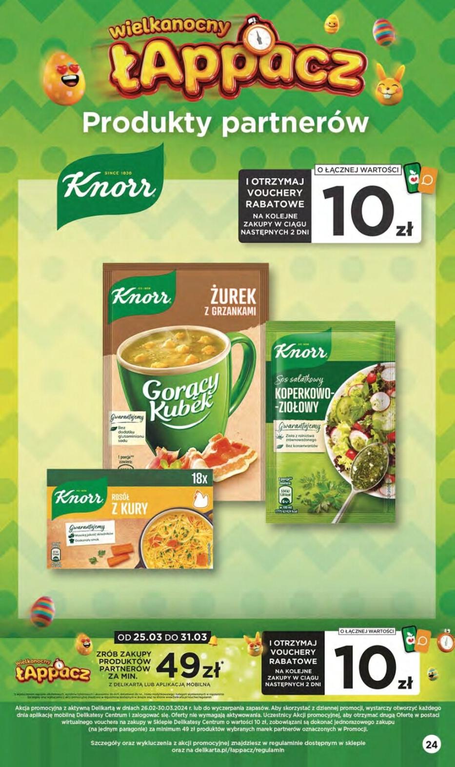 Gazetka promocyjna Delikatesy Centrum str. 24