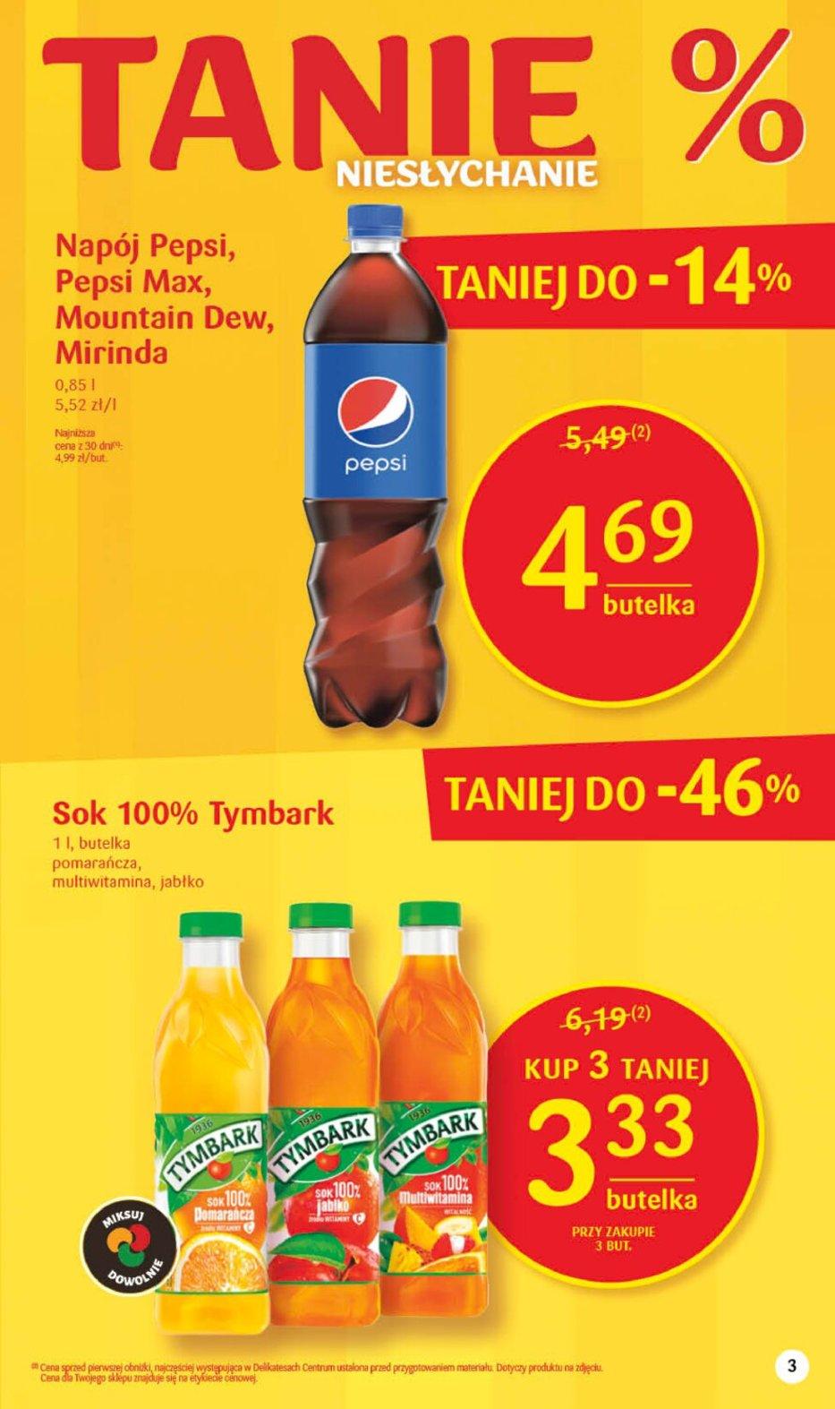 Gazetka promocyjna Delikatesy Centrum str. 3