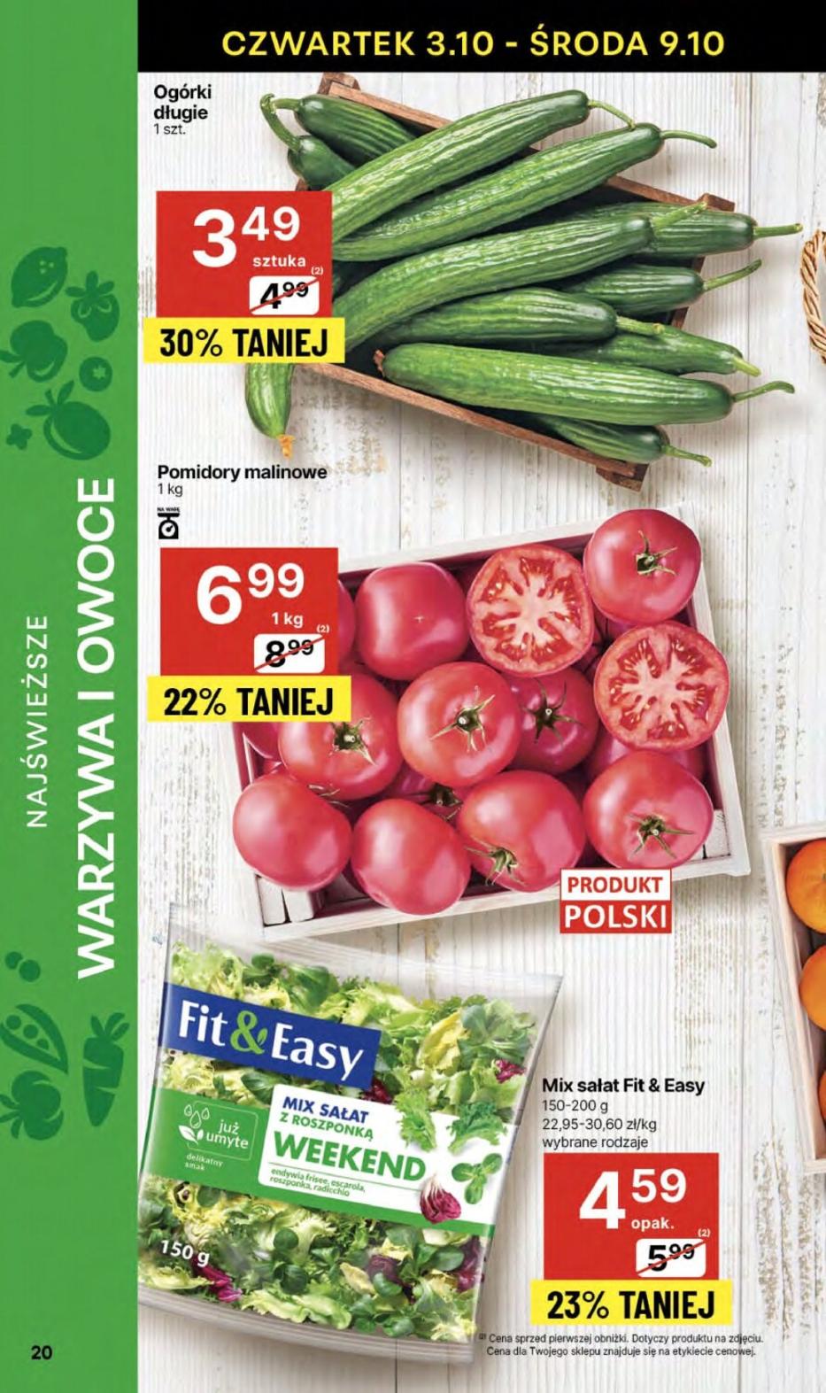 Gazetka promocyjna Delikatesy Centrum str. 20