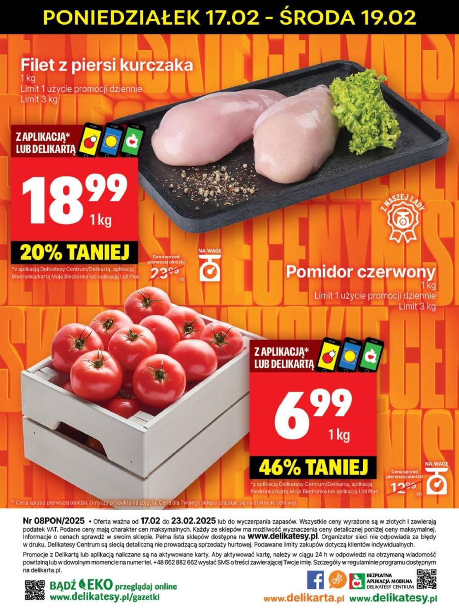 Gazetka promocyjna Delikatesy Centrum str. 42