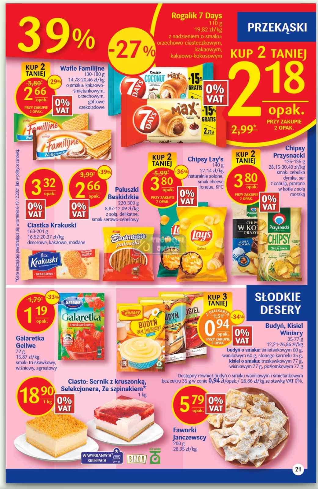 Gazetka promocyjna Delikatesy Centrum str. 21