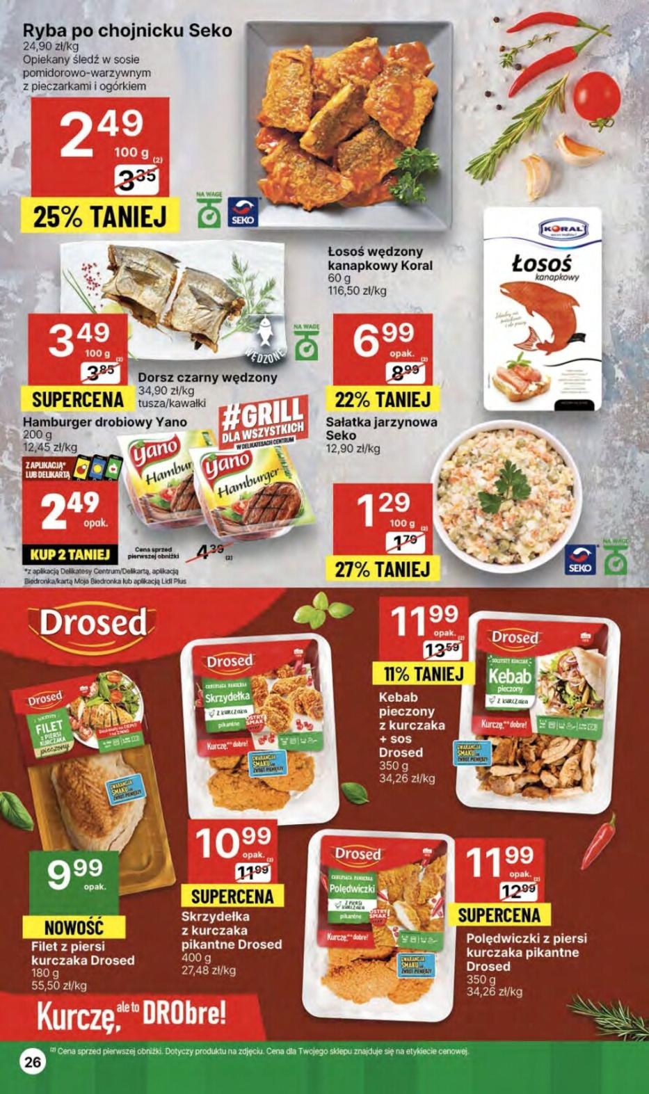 Gazetka promocyjna Delikatesy Centrum str. 26