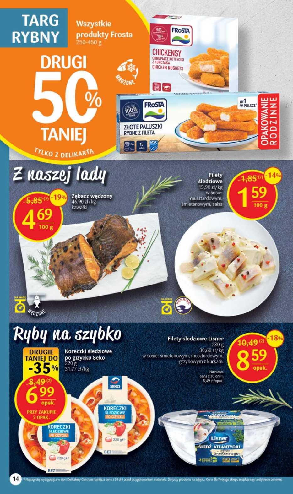 Gazetka promocyjna Delikatesy Centrum str. 14
