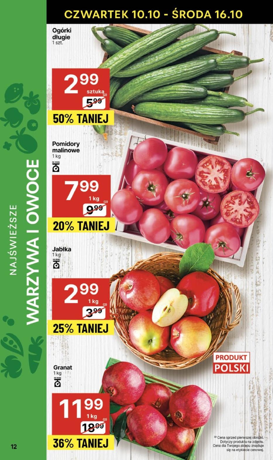 Gazetka promocyjna Delikatesy Centrum str. 12