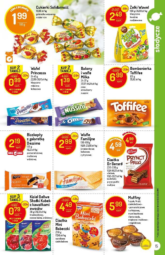 Gazetka promocyjna Delikatesy Centrum str. 15