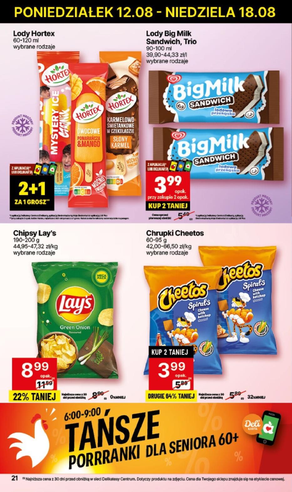 Gazetka promocyjna Delikatesy Centrum str. 21