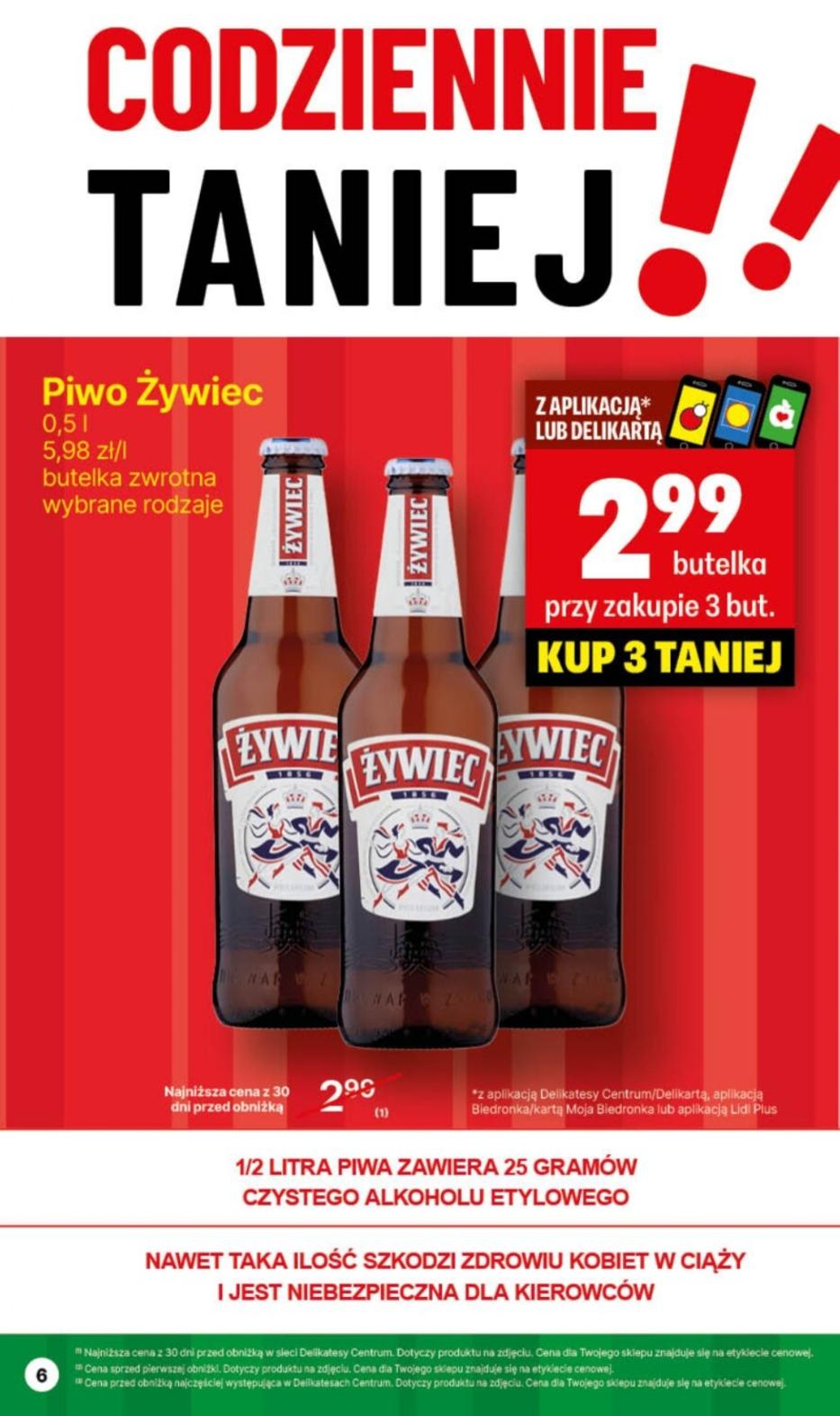 Gazetka promocyjna Delikatesy Centrum str. 6