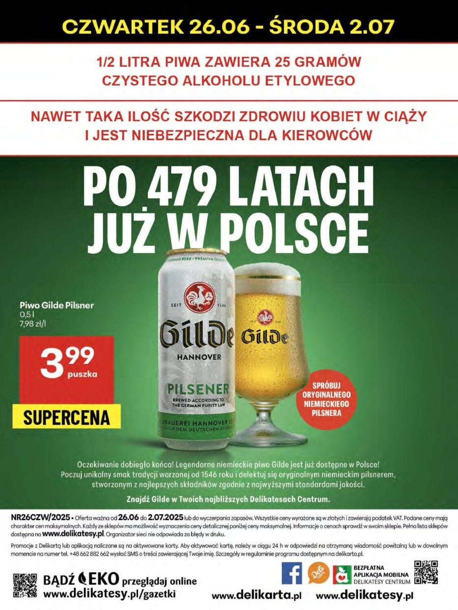 Gazetka promocyjna Delikatesy Centrum str. 45