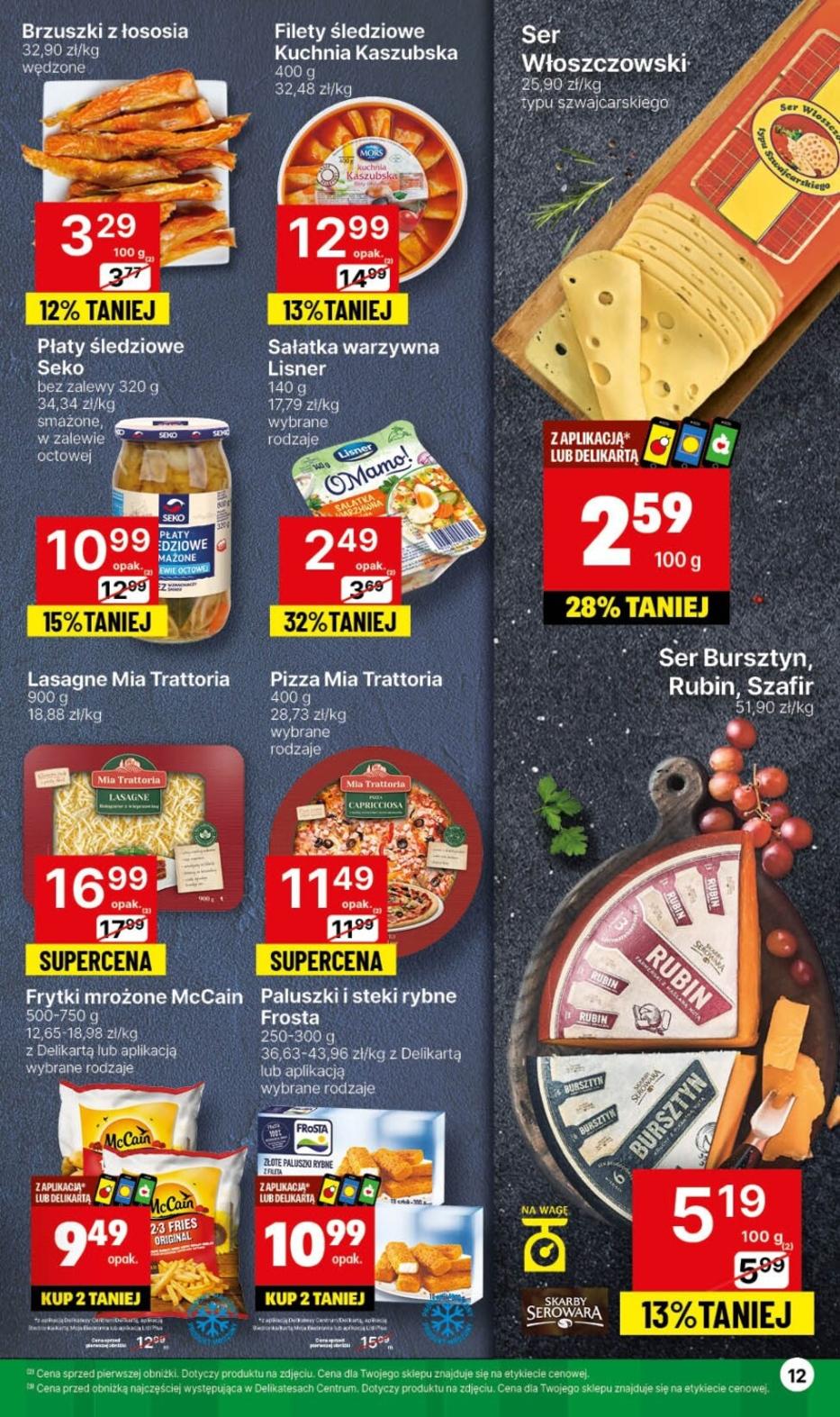 Gazetka promocyjna Delikatesy Centrum str. 12