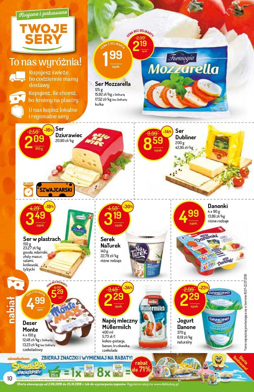 Gazetka promocyjna Delikatesy Centrum str. 10