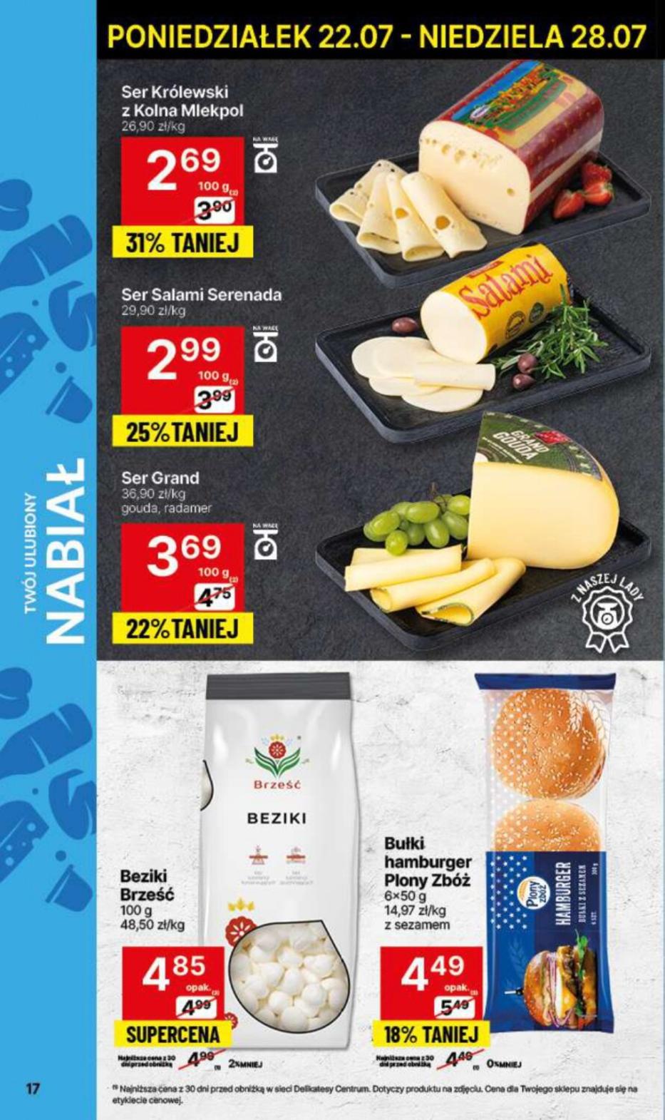 Gazetka promocyjna Delikatesy Centrum str. 17