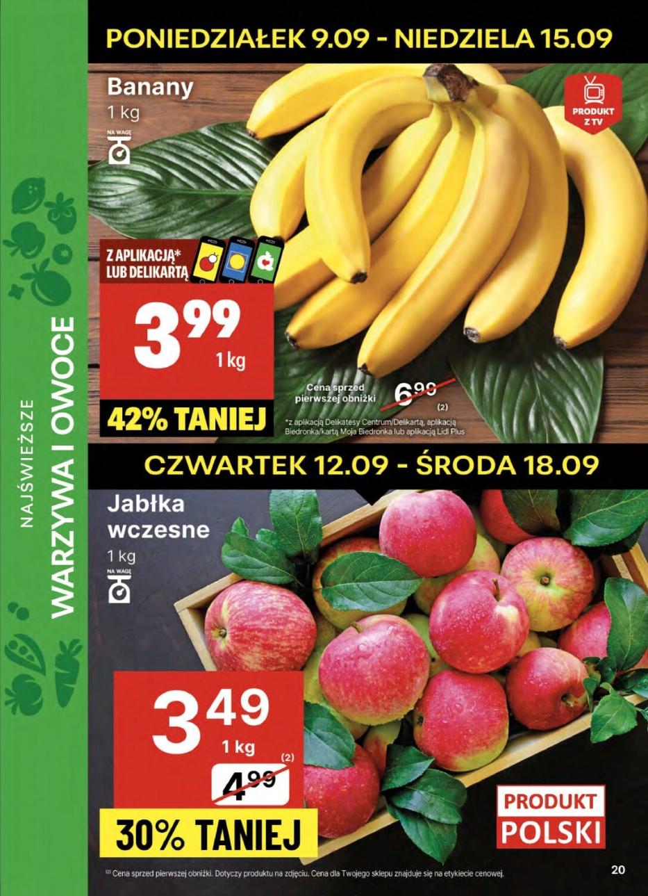 Gazetka promocyjna Delikatesy Centrum str. 20