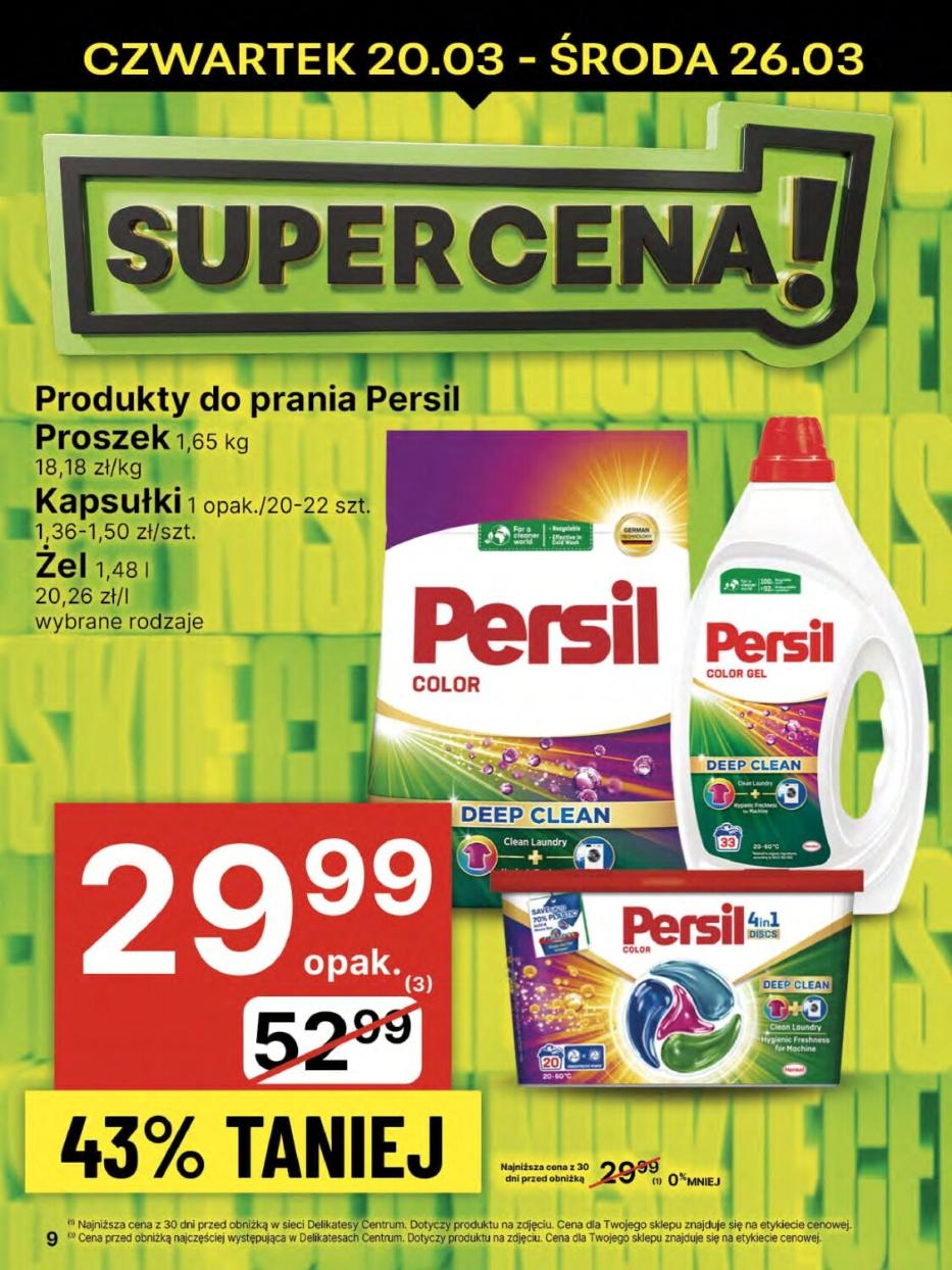 Gazetka promocyjna Delikatesy Centrum str. 9