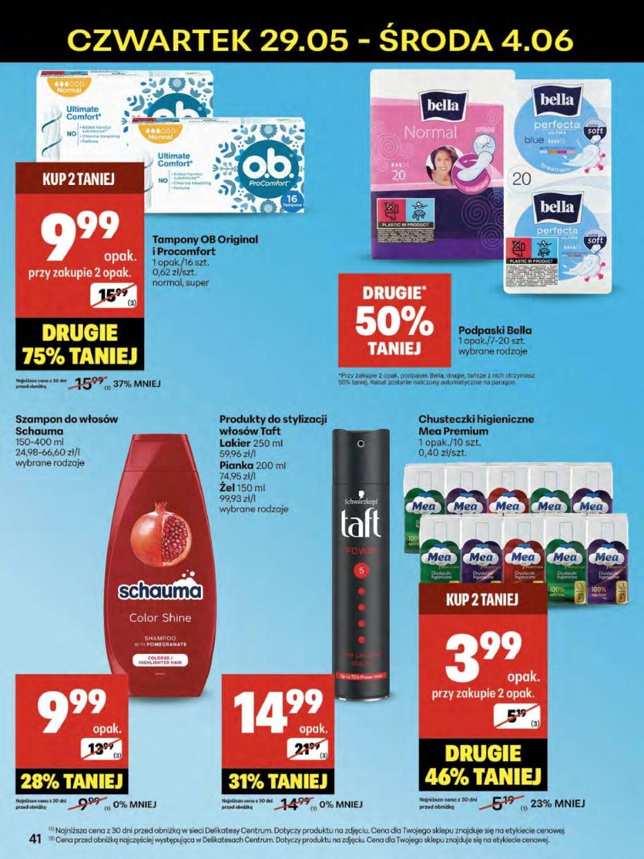 Gazetka promocyjna Delikatesy Centrum str. 41