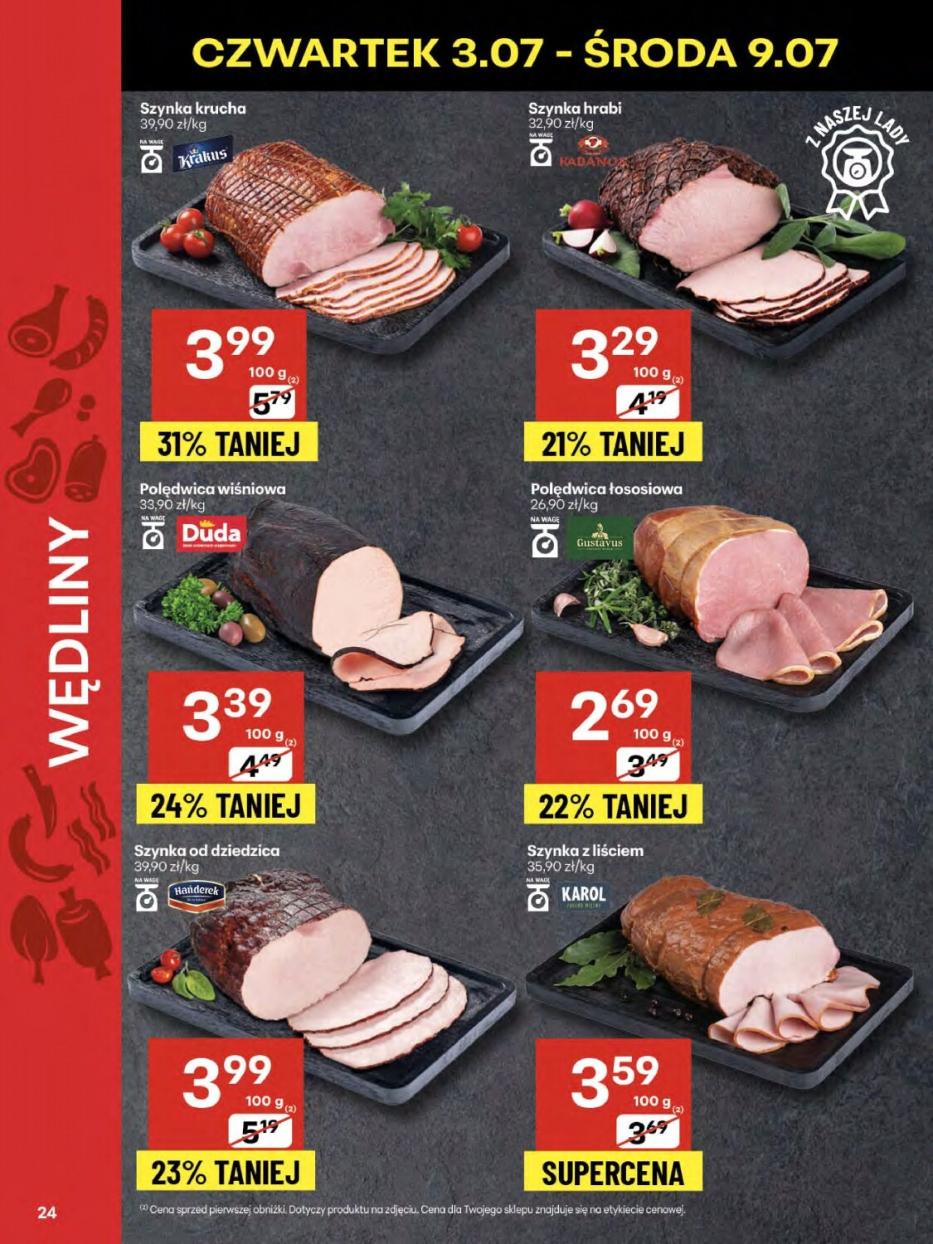 Gazetka promocyjna Delikatesy Centrum str. 24