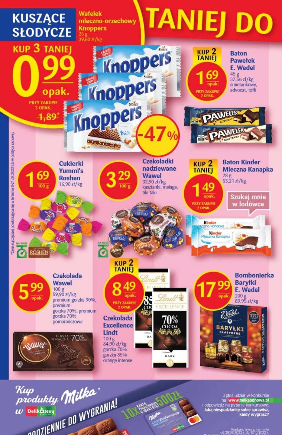 Gazetka promocyjna Delikatesy Centrum str. 22