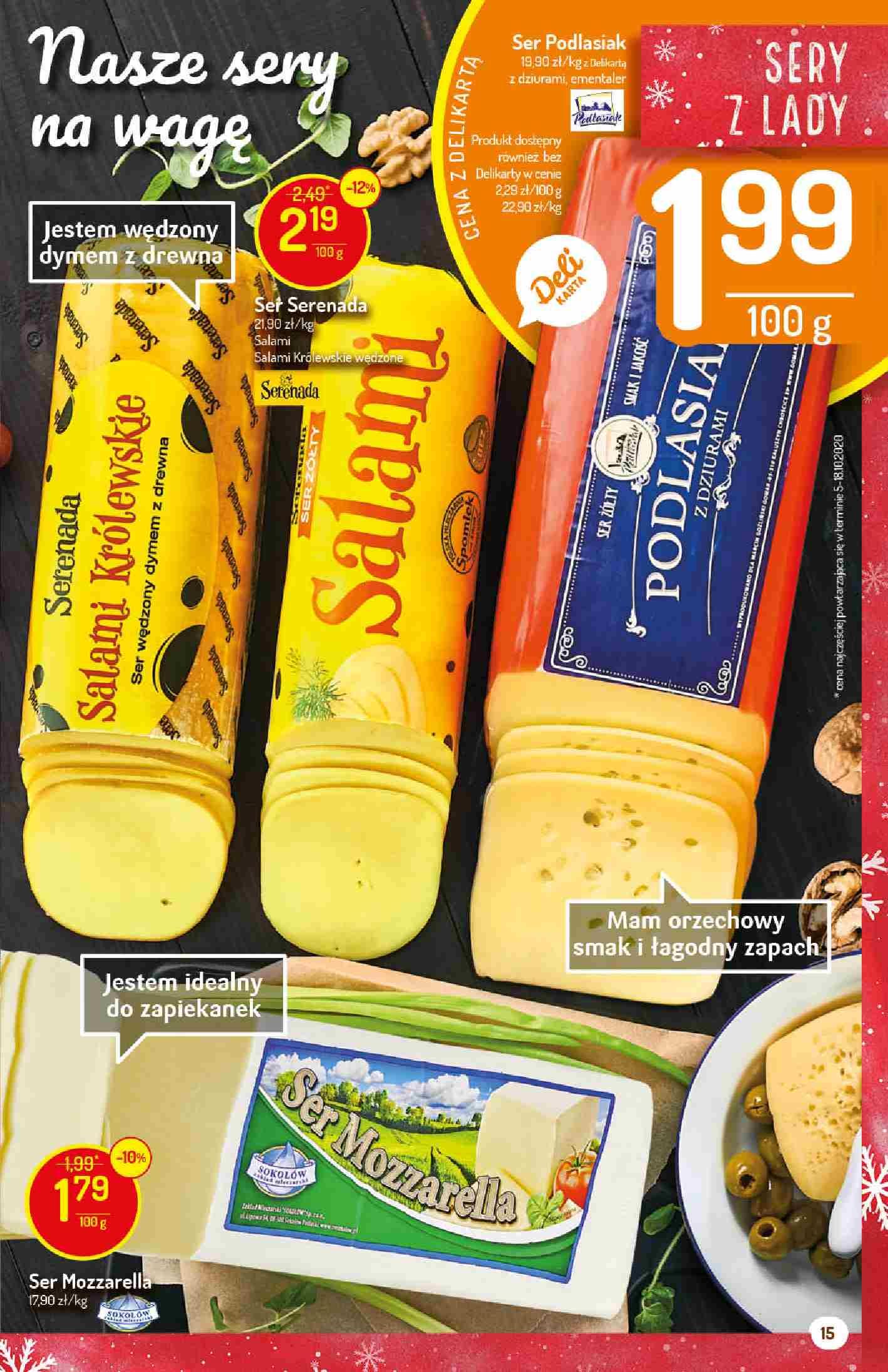 Gazetka promocyjna Delikatesy Centrum str. 15