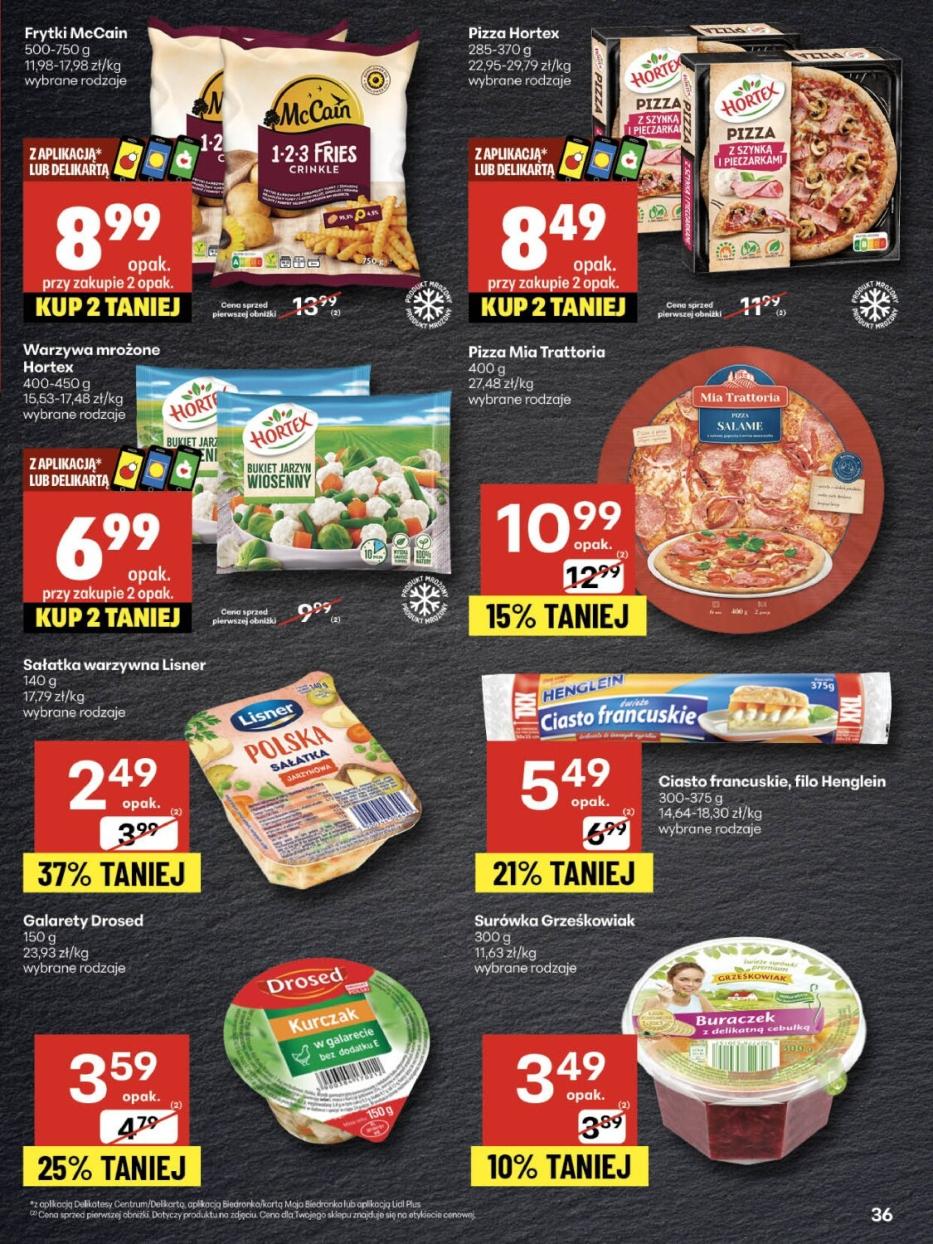 Gazetka promocyjna Delikatesy Centrum str. 36