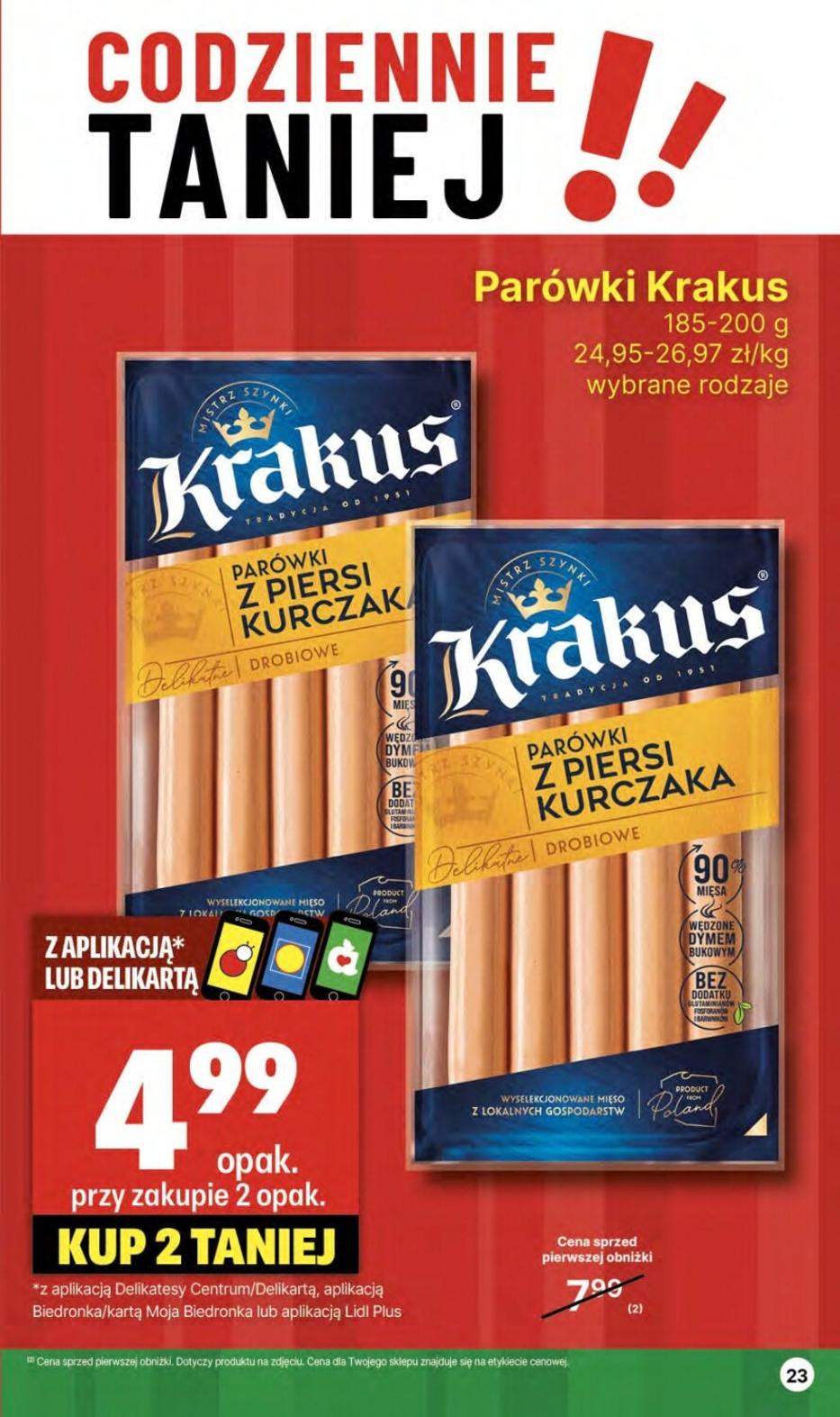 Gazetka promocyjna Delikatesy Centrum str. 23