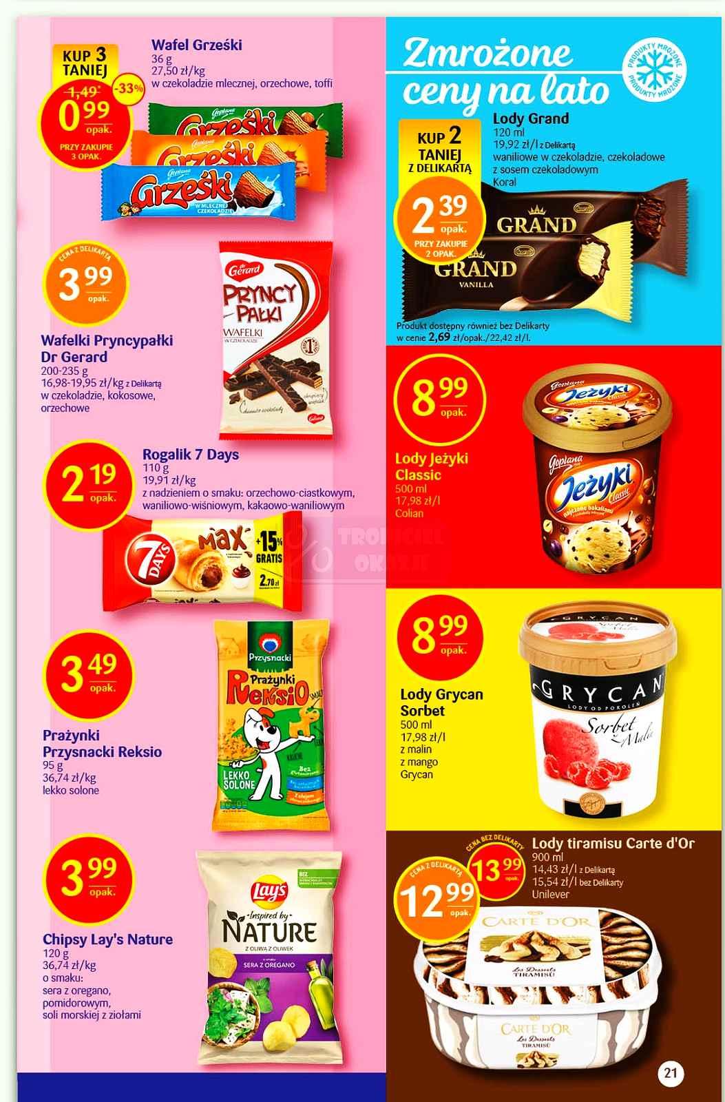 Gazetka promocyjna Delikatesy Centrum str. 21