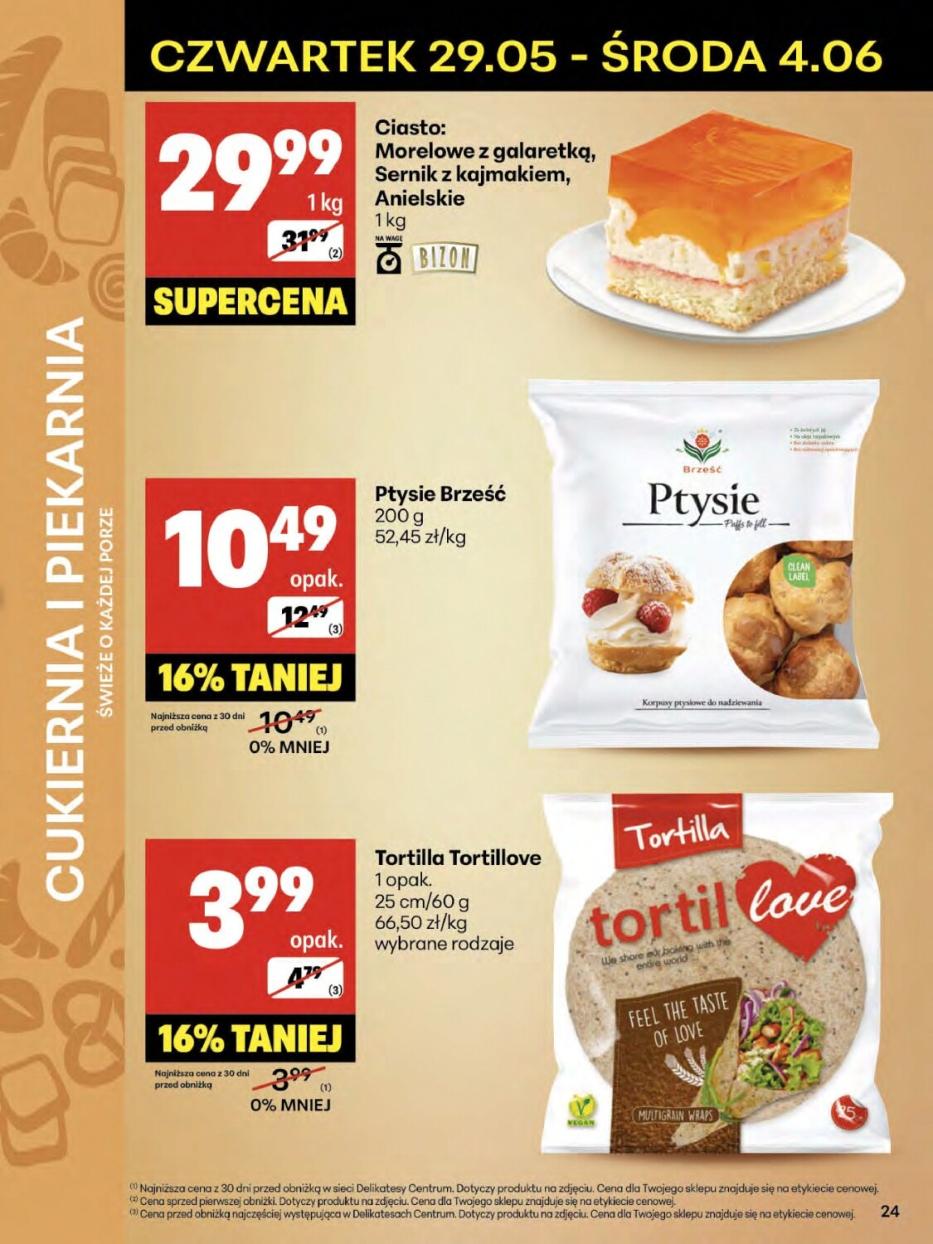 Gazetka promocyjna Delikatesy Centrum str. 24