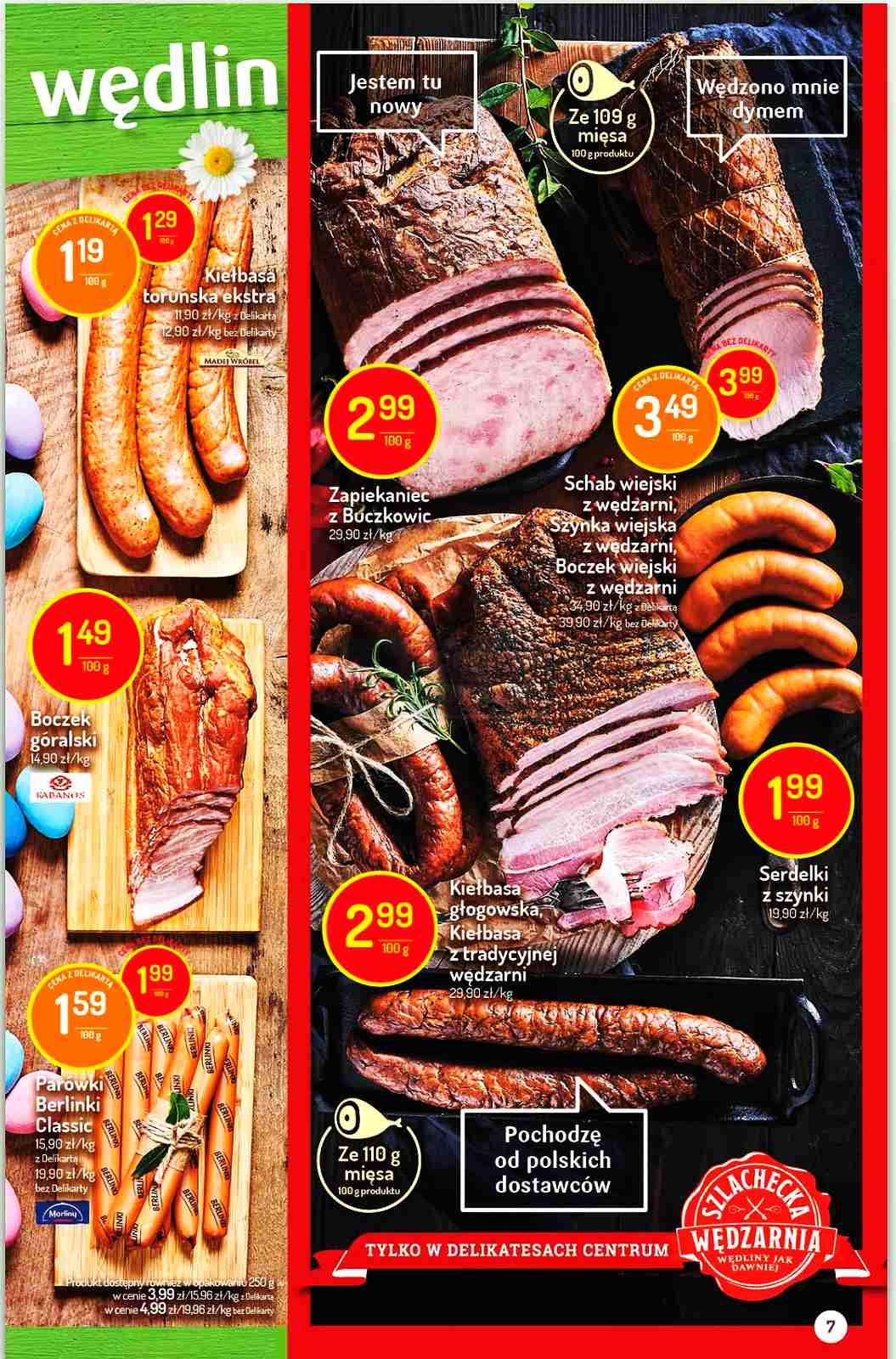Gazetka promocyjna Delikatesy Centrum str. 7