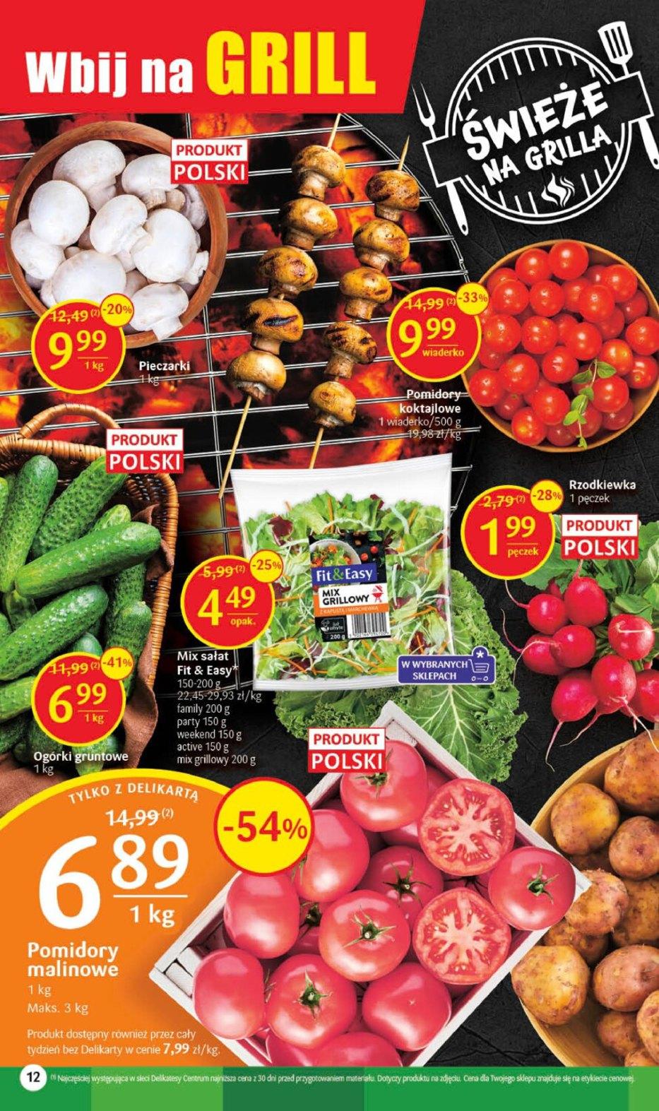 Gazetka promocyjna Delikatesy Centrum str. 12