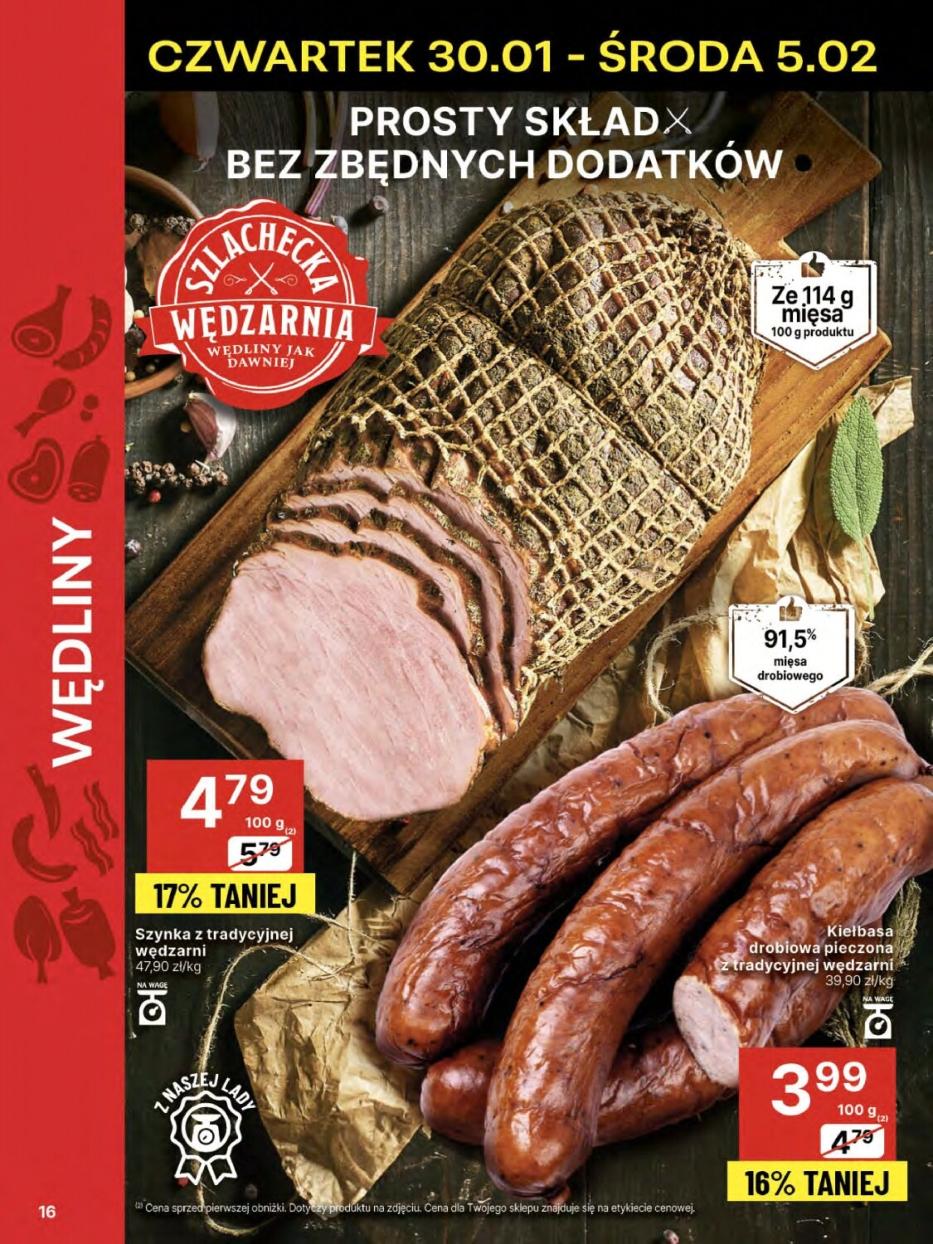 Gazetka promocyjna Delikatesy Centrum str. 16